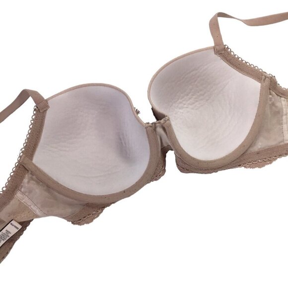 Victoria's Secret Dream Angels Lined Demi Double 32DD Lace Overlay Underwire - Picture 7 of 10